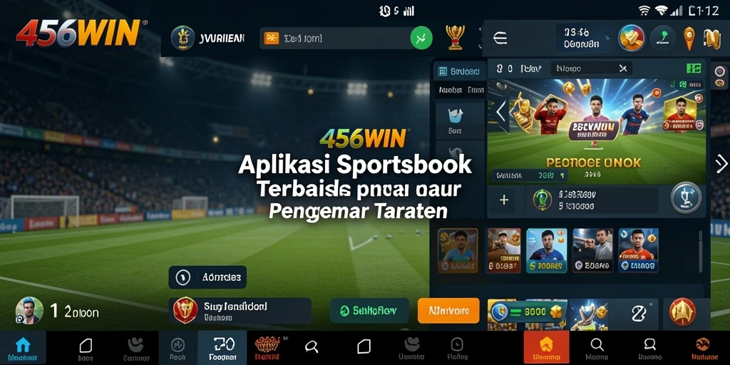 Tangkapan layar dari gameplay taruhan olahraga di 456WIN.