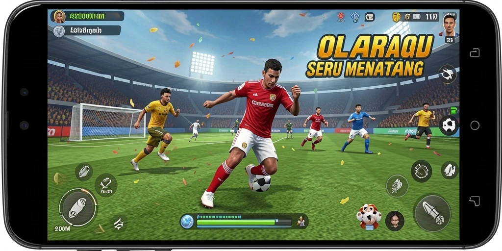 Tampilan gameplay A200M dengan aksi seru dan grafis menawan.