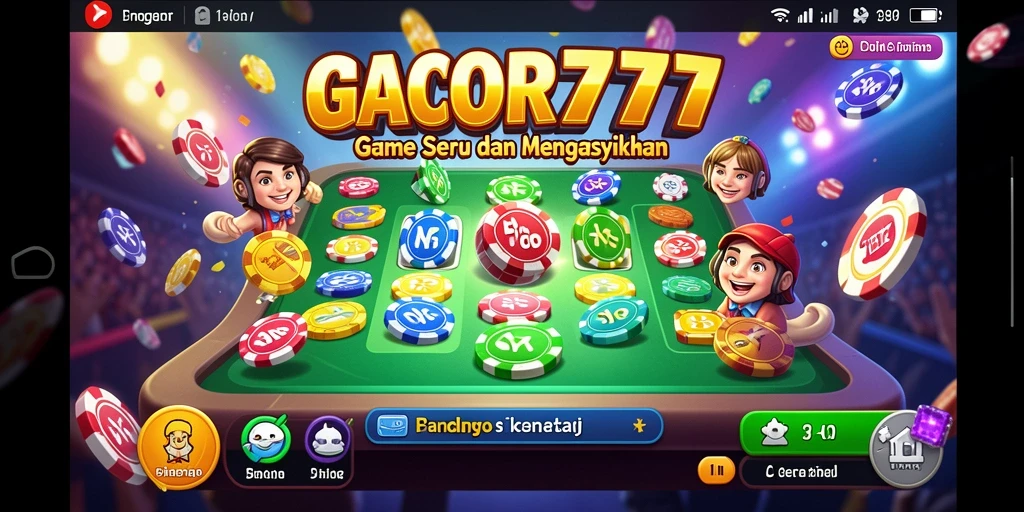 Tampilan gameplay GACOR777 yang menarik saat bermain Bingo.