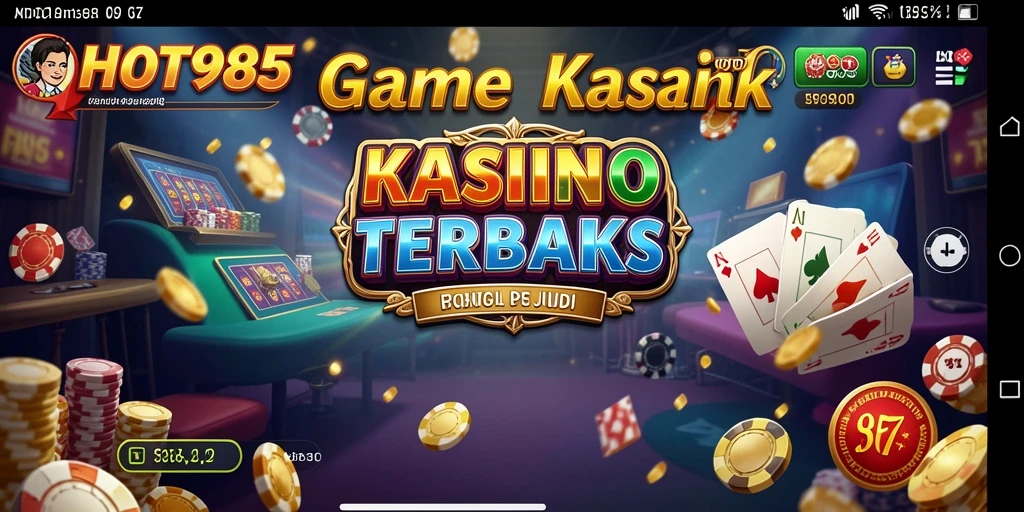 Screenshot menampilkan gameplay menarik dari HOT985 dengan grafis kasino yang memukau.