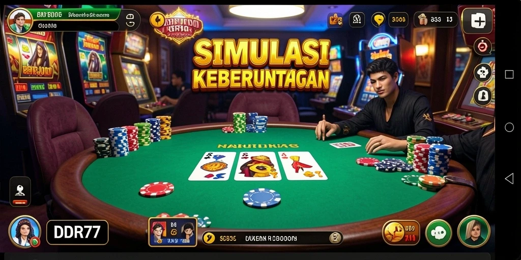 Tangkapan layar utama IDR77 yang menampilkan gameplay yang seru.