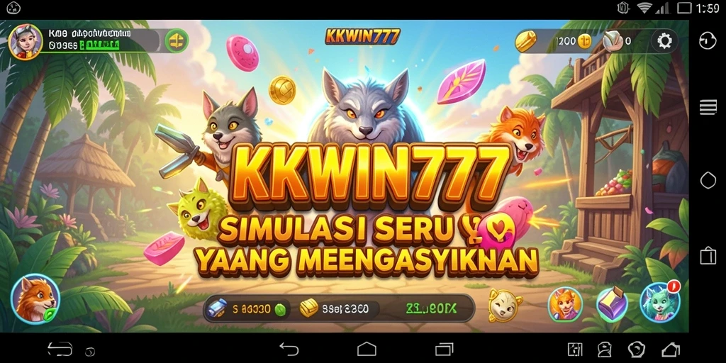 Screenshot gameplay KKWIN777 yang menunjukkan aksi simulasi yang mengasyikkan.