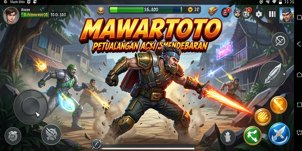 Screenshot gameplay MAWARTOTO yang menegangkan saat beraksi.