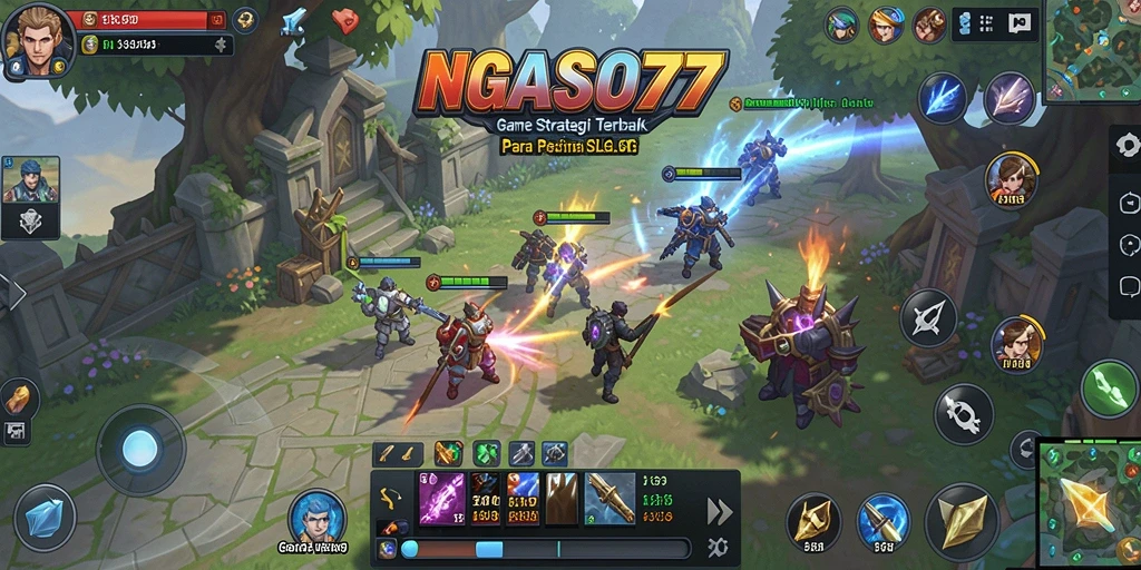 Tampilan gameplay <strong>NGASO77</strong> dengan strategi menarik.