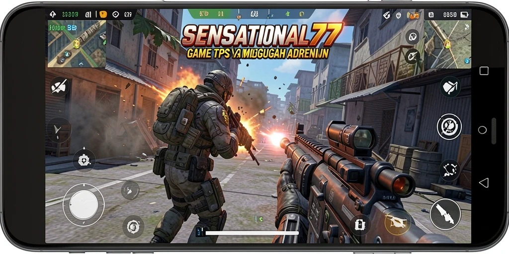 Tangkapan layar <strong>SENSATIONAL77</strong> menampilkan aksi mendebarkan dalam permainan TPS.