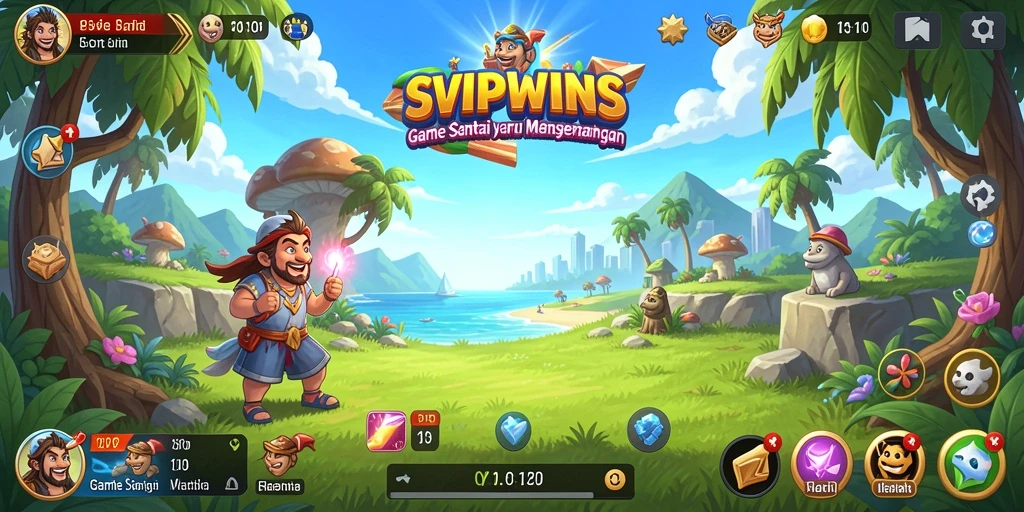 Screenshot gameplay SVIPWINS yang menampilkan keseruan dalam bermain.